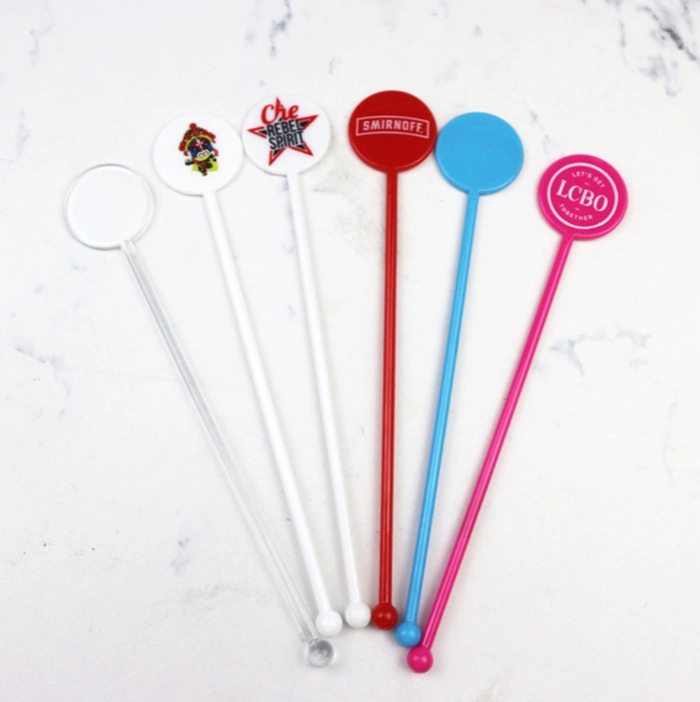 18cm/16cm Custom Plastic Cocktail Stirrer/Swizzle Stick/Coffee Stirrer/Hotel Stirrers